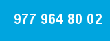 977 964 80 02 977 964 80 02